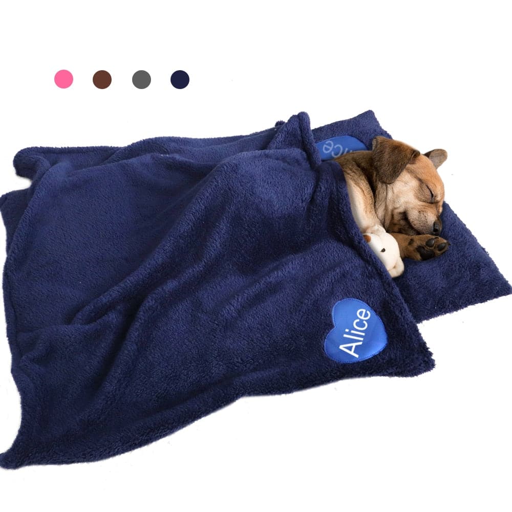 Personalised dog outlet blankets australia