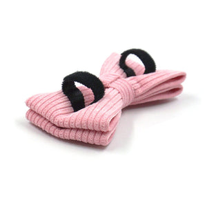 Corduroy Crush Baby Pink - Leash, Poop Bag Holder & Personalised Collar