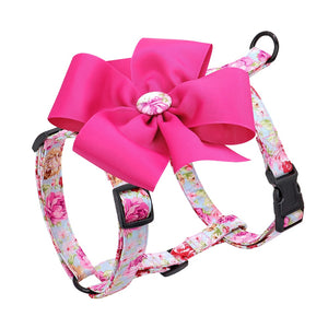 Spring Floral Bow Harness