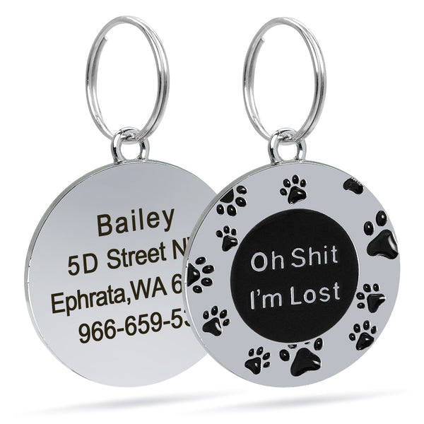 Load image into Gallery viewer, I&#39;m Lost Pet Tag - Personalised Engraving
