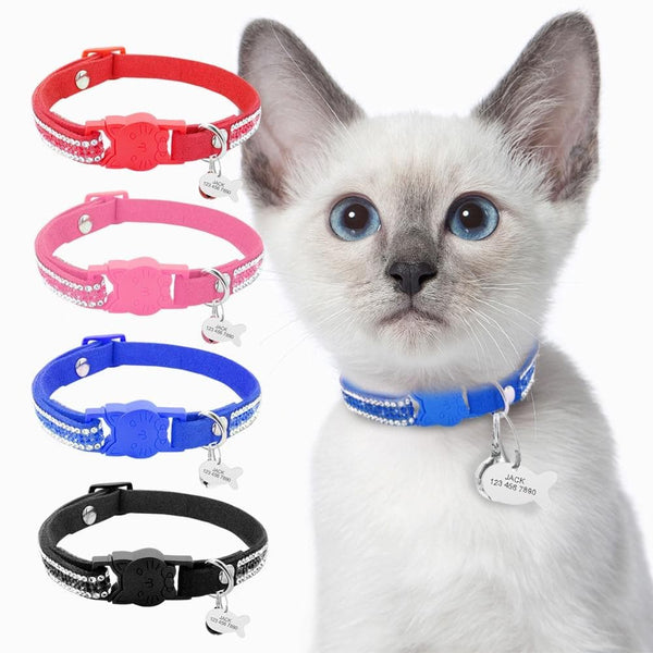 Load image into Gallery viewer, Star Cat - Personalised Cat Collar
