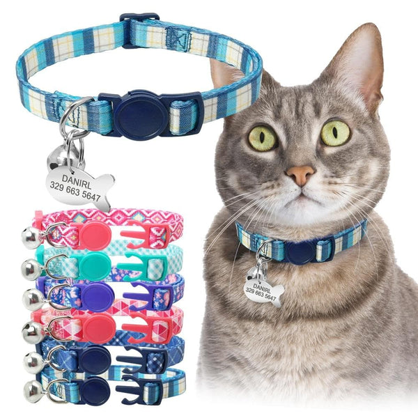 Load image into Gallery viewer, Whisker - Personalised Cat Collar
