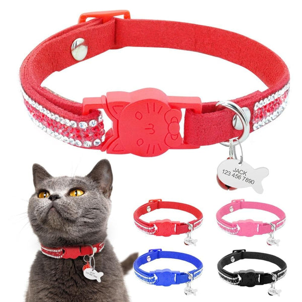 Load image into Gallery viewer, Star Cat - Personalised Cat Collar
