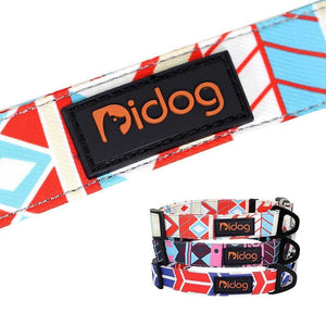 Personalised geometric dog collar