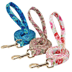 floral pet harness cat and dog