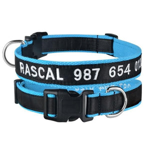 Black ID - Personalised Collar