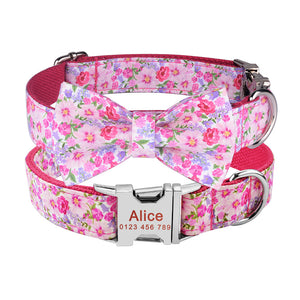 Spring Bloom - Personalised Collar