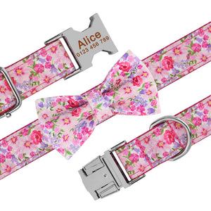 Spring Bloom - Personalised Collar