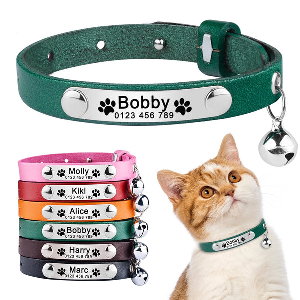 Load image into Gallery viewer, Kitty Paws - Personalised Cat Collar
