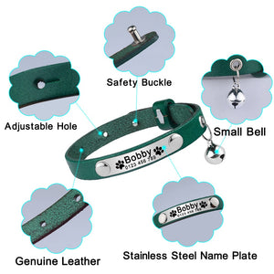 Kitty Paws - Personalised Cat Collar