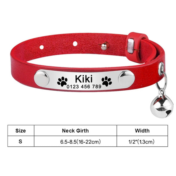 Load image into Gallery viewer, Kitty Paws - Personalised Cat Collar
