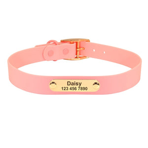 Jelly Paws Coral - Personalised Collar