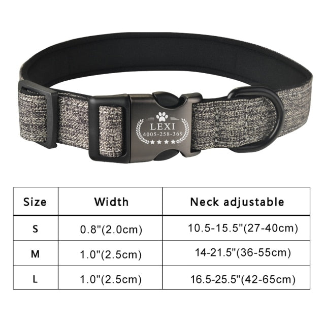 Paw Star Tweed - Personalised Collar